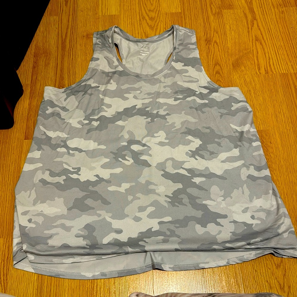 3xl camo racerback tank